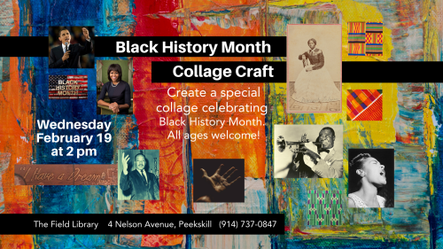 Black History Month Collage Craft FB EVENT